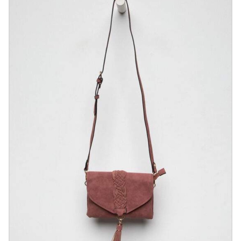 FRINGE CROSSBODY PURSE